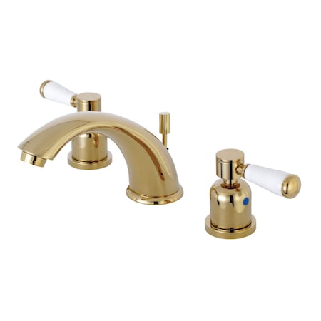 KB8962DPL 8 Widespread Bathroom Faucet, Polished Brass